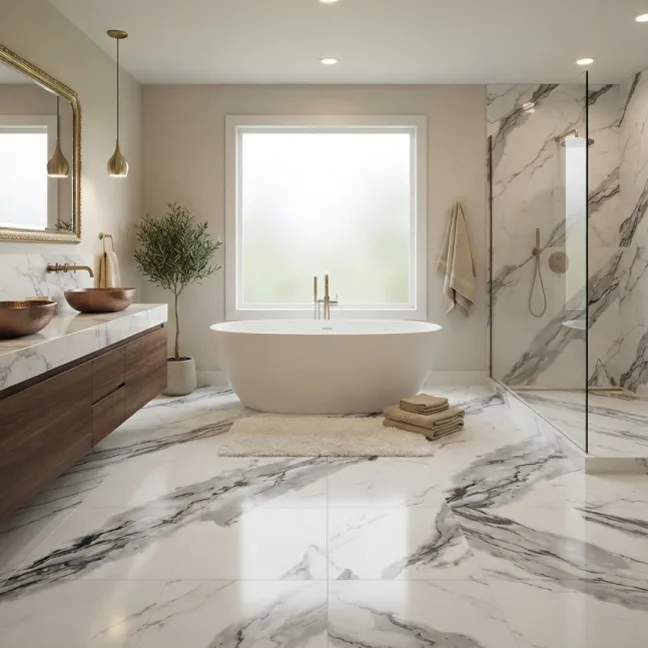 CALACATA LUX GRIGIO BRILLO